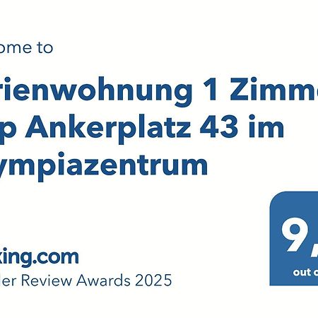 Ferienwohnung 1 Zimmer App Ankerplatz 43 Im Olympiazentrum Kiel Eksteriør billede