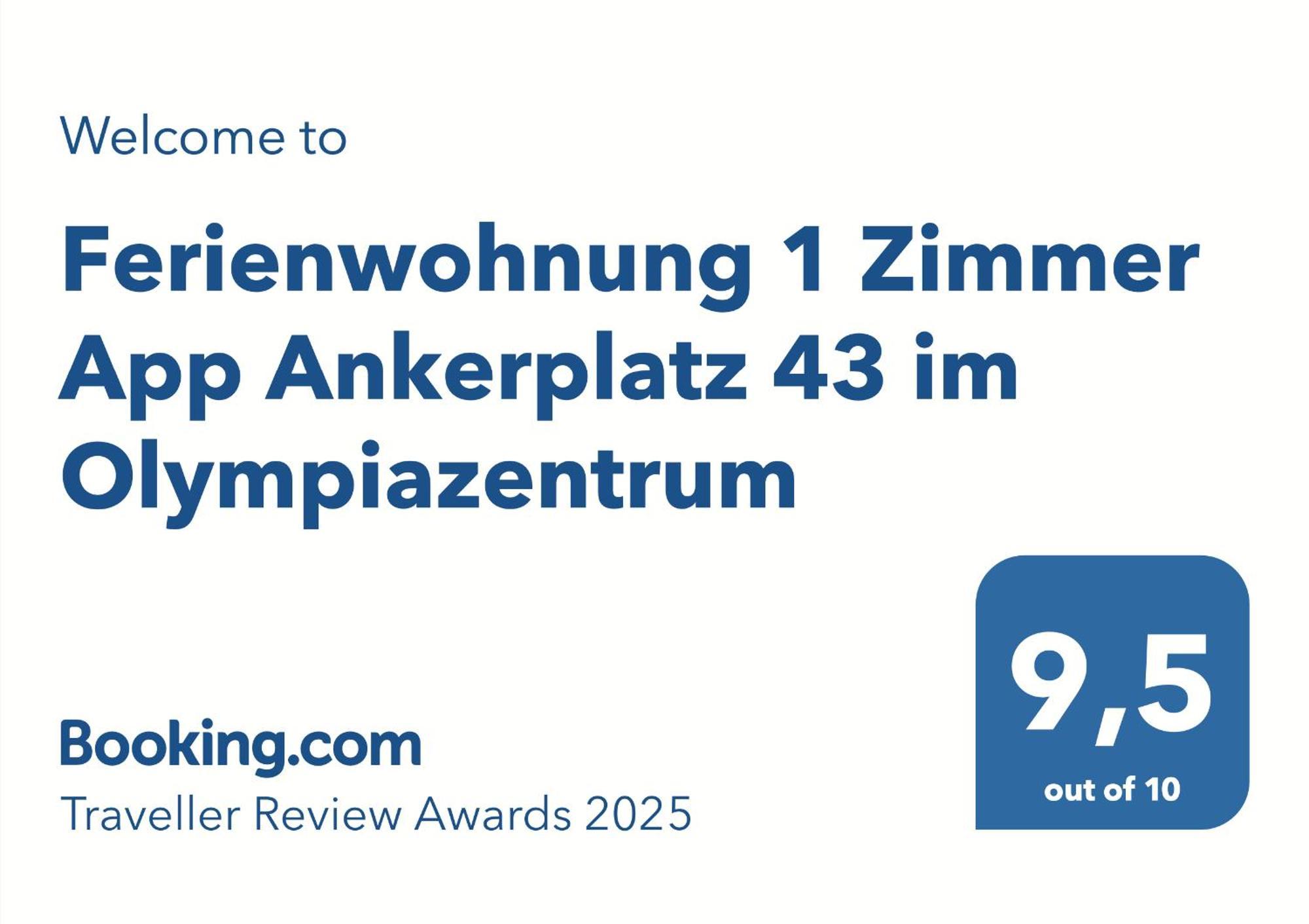 Ferienwohnung 1 Zimmer App Ankerplatz 43 Im Olympiazentrum Kiel Eksteriør billede